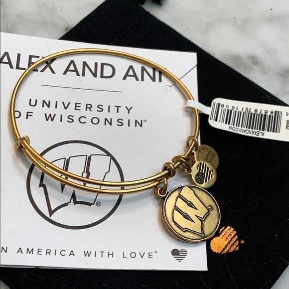 Alex and Ani Wisconsin bracelet - Picture 2 of 3